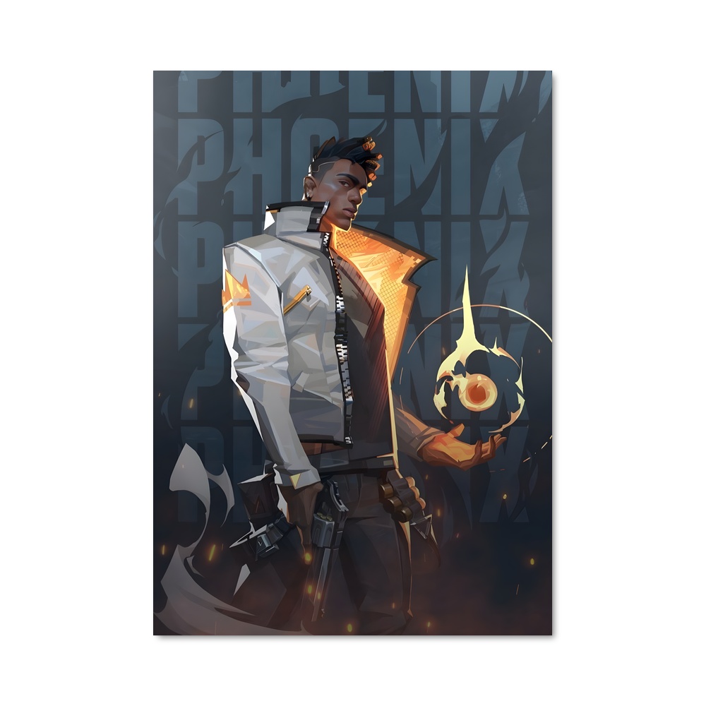 Poster L'Esprit du Phoenix – affiche Valorant